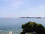 Captain's house Orebic - view from the bedroom window